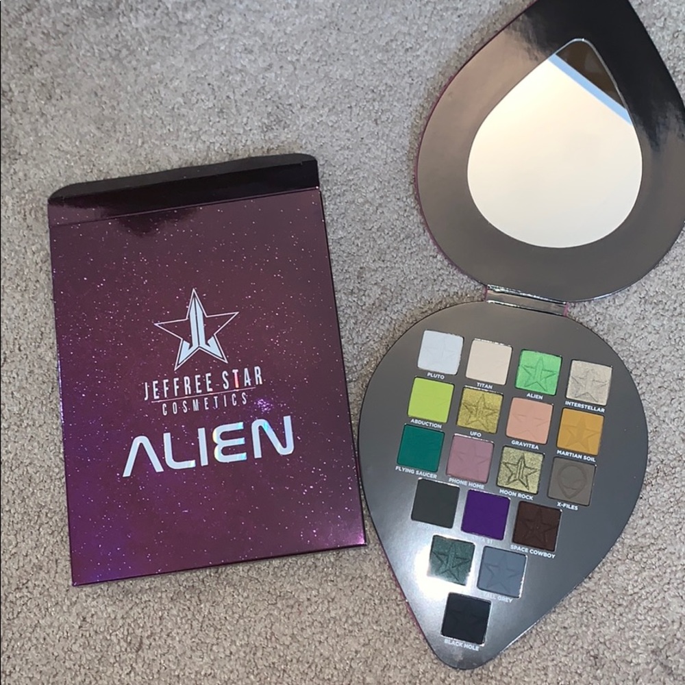 Jeffree Starr alien palette